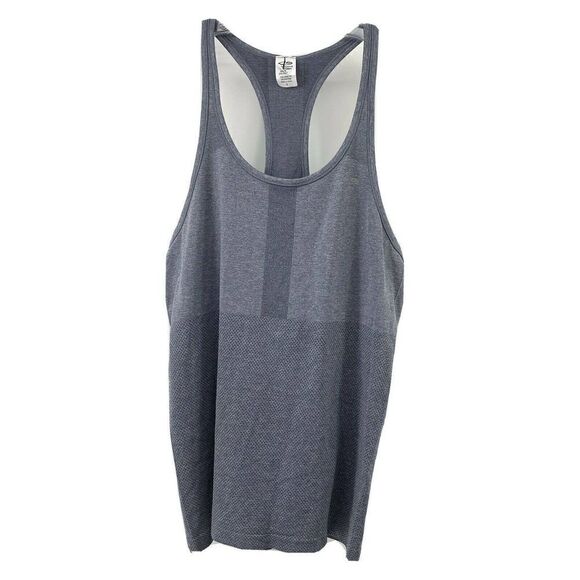 Champion C9 Gray Duo Dry Racerback Athletic Tank S - Picture 1 of 9